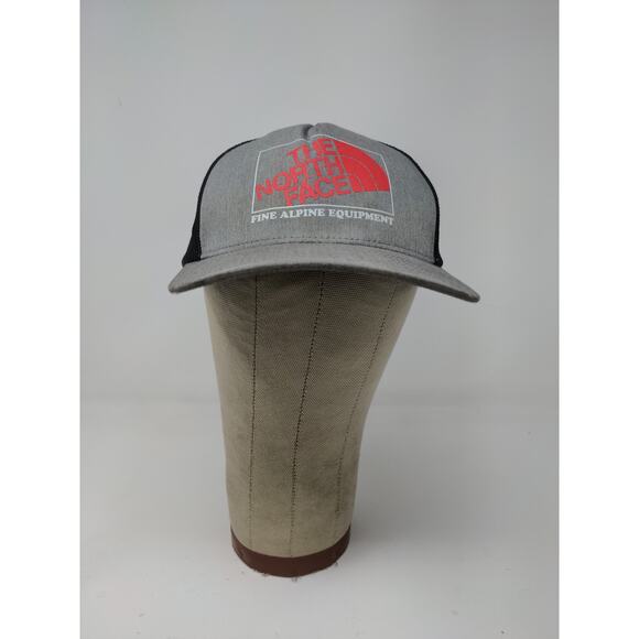 The North Face Alpine Equipment Snapback Mesh Back Hat FlexFit 110 OSFA Gray - Picture 2 of 11